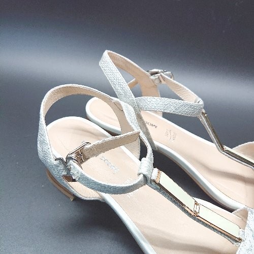 Mode Kaori Python Pattern Strap Sandals Size 23 S… - image 8