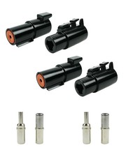 ST6287 1 Pin DTHD Connector IP67 Waterproof Single Terminal 2 Sets
