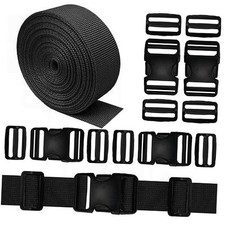 Buckles Straps 1.5 Inch, Webbing Straps 6 Yards, Quick 1.5 Inch Buckles Straps