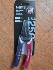 Klein Wire Stripper Cutter 250th Edition Blue...