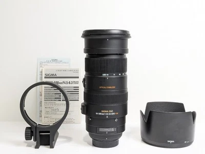 Objectif Sigma DG 50-500mm F4.5-6.3 APO OS HSM Nikon F [Excellent+++++ w/Hood... - Photo 1/4