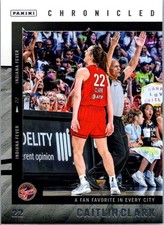 Caitlin Clark 2025 Panini Caitlin Clark Chronicled #25 Indiana Fever