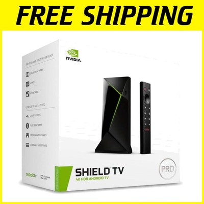 SHIELD Android TV Pro: Google Assistant, 4K HDR, Dolby Atmos