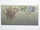 South Africa 2003 Elephants Thailand Diplomatic Relations FDC Michel 1365-66