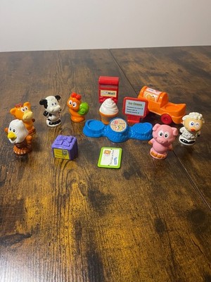 Vtech Smartville Alphabet Learning Train Replacement Animals & Signs Lot of 13