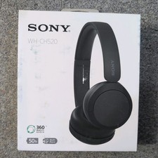 Sony WH‑CH520 Wireless Bluetooth Headphones – NEW & SEALED – 50‑Hour Battery