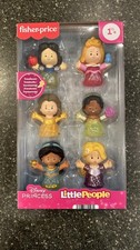 BRAND NEW release Fisher Price Little People Shimmer 6 Princesses Glittery Cute 