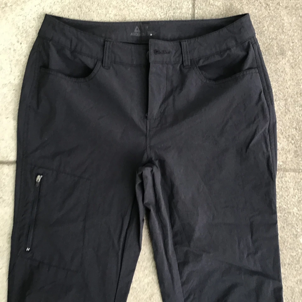 Bass Pro Shop Ascend Explorer Pants Women's Size 8 Black Outdoor Hiking 30 x 31 - Image 2 of 4