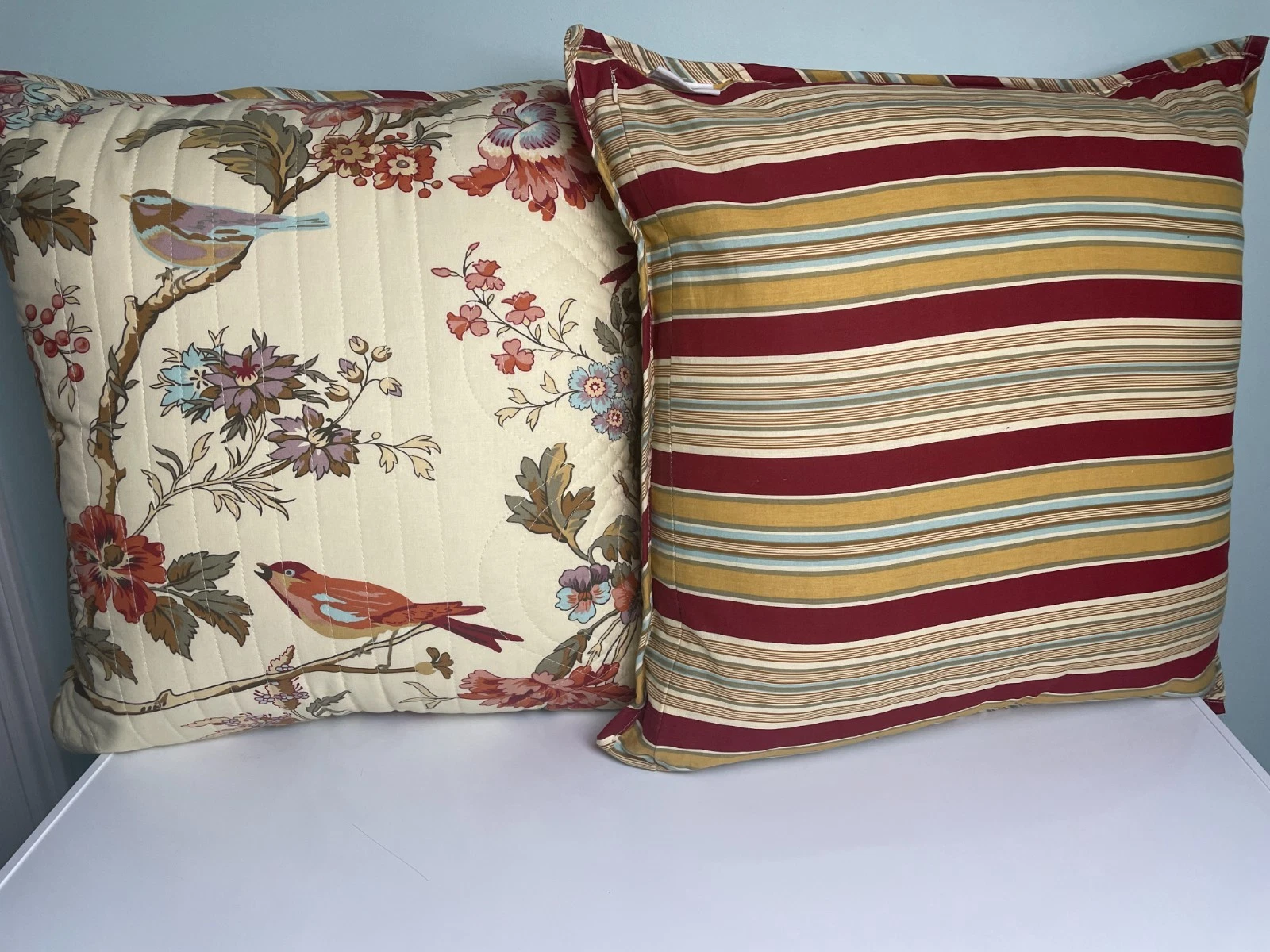 Waverly Charleston Chirp Papaya Decorative Throw Pillow 20x20 Set of 2
Opens in a new window or tab