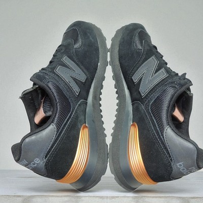 New Balance Mens Size ML574RRE TCS NYC Marathon 2018 Black Suede