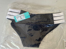 Seafolly Women's Block Party F Cup Halter Bikini Top Swimsuit Indigo Size US 10