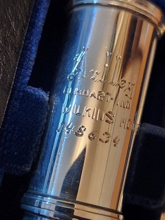 Artley 'The Wilkins Model' all sterling silver flute fully overhauled!