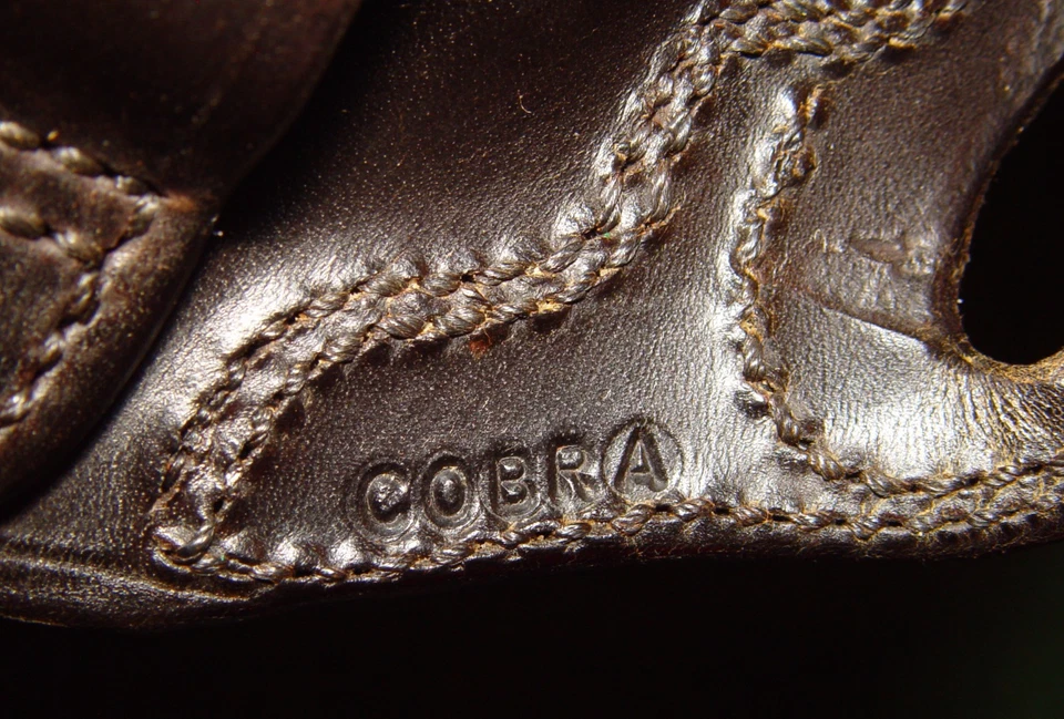 New KRAMER Horsehide Vertical Scabbard Gun Holster for Colt Cobra - Image 4 of 4