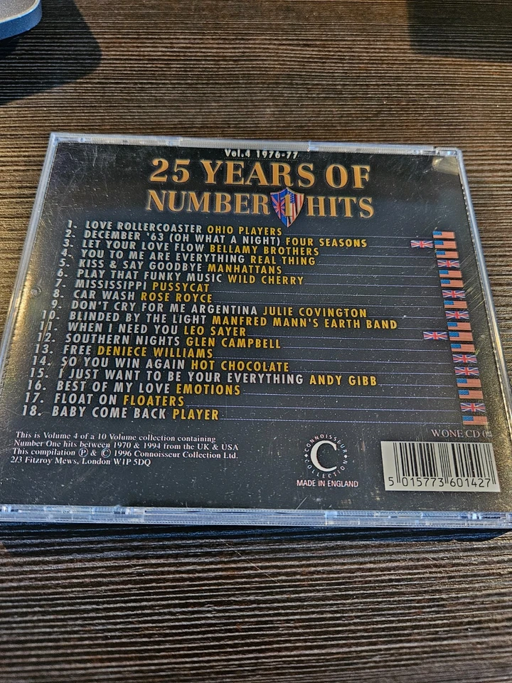 25 Years Of Number 1 Hits - Vol. 4  /  1976  -  1977 | Samspler CD |  Sehr gut - Bild 4 von 4