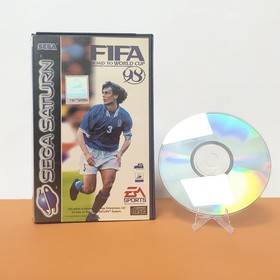 FIFA ROAD TO WORLD CUP 98 SEGA SATURN PAL ORIGINALE COMPLETO