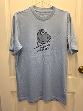 Carhartt WIP Move On Up T Shirt Size Medium Short Sleeve Blue