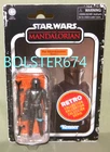 THE MANDALORIAN BESKAR Star Wars Retro Kenner Collection 3.75" 2022 CARD WEAR
