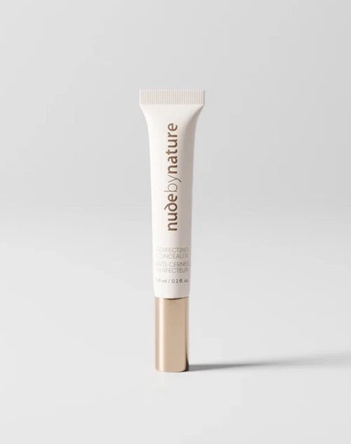 Nude by Nature~Perfecting Concealer~Med Full Coverage~Dewy~#04 Rose Beige~3 PK