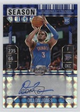 2024-25 Panini Mosaic Variation Blue Prizm 48/49 Dillon Jones #RVT-DIL Auto 1k7d