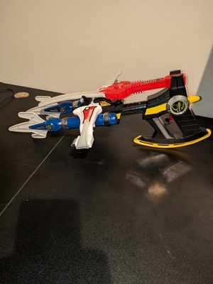 #ad #ad Vintage 1993 Power Rangers Power Blaster Set Sword Axe Bow Lance Daggers Bandai $150.00