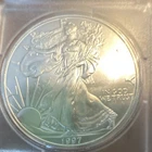 U.S. Mint 1997 American Silver Eagle $1 1 oz .999 Silver Business Uncertified