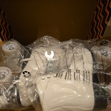 Nattork Women  s Roller Skates PU Leather High-Top Quad Skates Women's 8 Mens 7