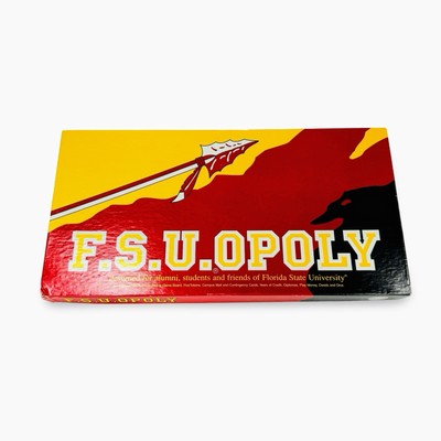 Florida State University FSU-Opoly Board Game Monopoly NM Condition