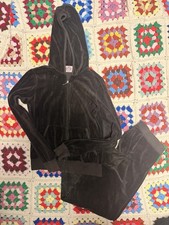 vintage juicy couture brown velour y2k tracksuit top L bottoms M