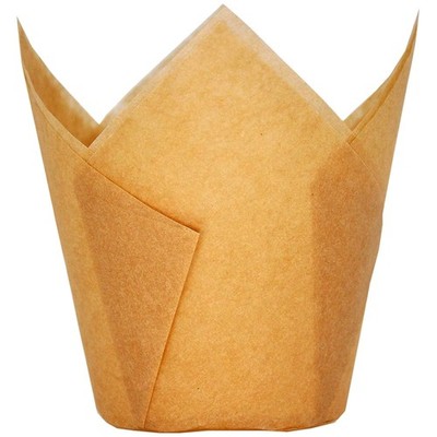 Elegant Natural Tulip Cupcake Liners 500 Pack
