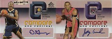 05-06 UD REFLECTIONS - DANNY GRANGER / JOEY GRAHAM - DUAL ROOKIE AUTO #07/30