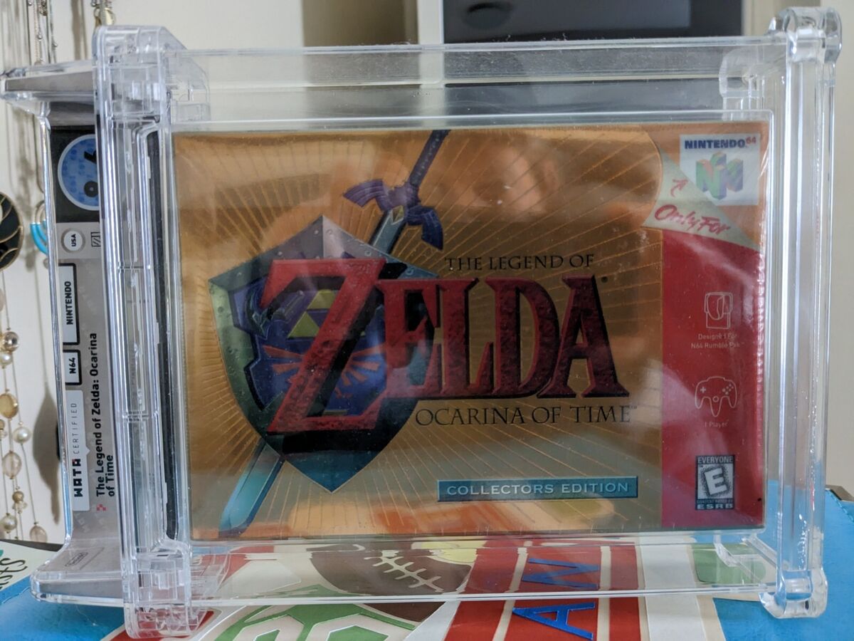 1998 N64 Nintendo (USA) The Legend of Zelda: Ocarina of Time Sealed Video  Game - WATA 9.4/A++ on Goldin Auctions