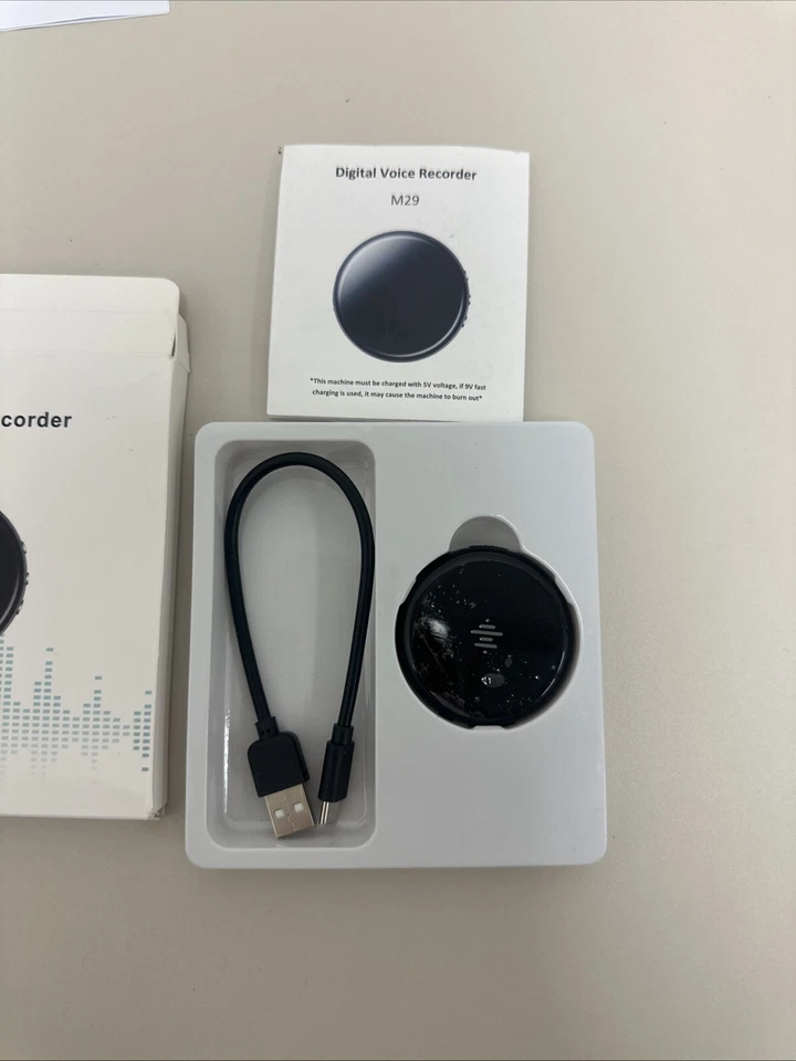 Digital Voice Recorder Voice Activated Recorder with Playback.64G. 512Kps - Image 3 of 4