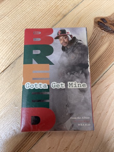 Sealed MC Breed Gotta Get Mine Cassette Single 1993