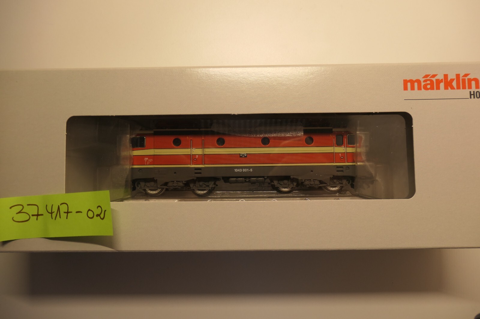 Märklin H0 37417-01 E-Lok BR 1043 der ÖBB, Epoche 5, mfx, sound top ...