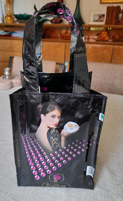 BORSA REALIZZATA CON BUSTE DEL CAFFE' 19X27HX16P CM