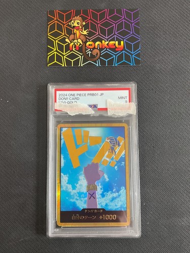 2024 One Piece PRB01 JP, Don!! Card, Vivi Gold PSA 9 MINT