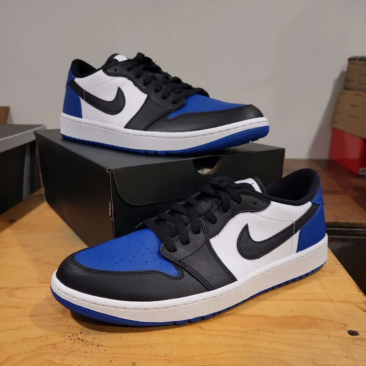 Nike Air Jordan 1 Low Golf Royal Toe