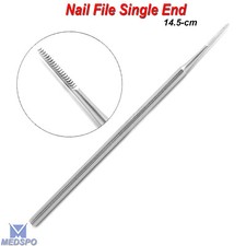 Toe Nail File Single End Manicure Pedicure Premium Instruments Nail Care CE