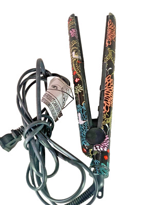 Inter Tech Floral Hair Straightener Flat Iron 110-240V Adjustable Heat
