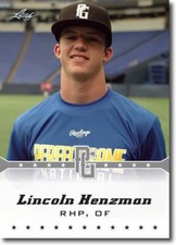 10-Count Lot LINCOLN HENZMAN 2013 Leaf Perfect Game Rookie Silver RCs