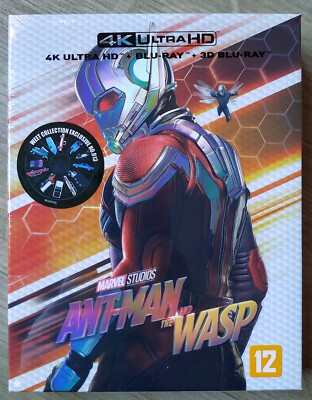 Ant-Man And The Wasp WeET Collection Steelbook Fullslip A1 4K/3D/2D Blu-ray New