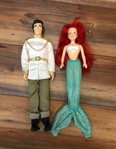 ariel and eric barbie dolls