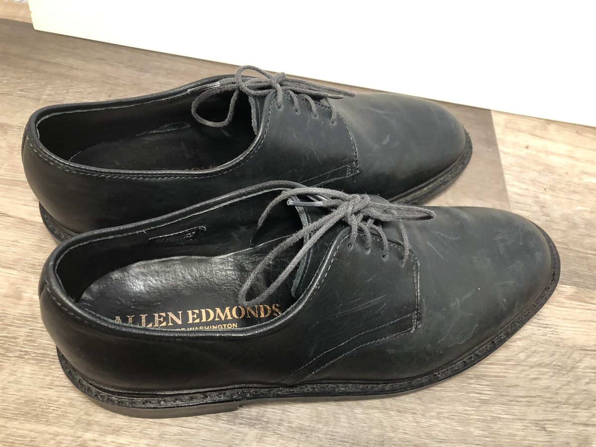 Chaussures Oxford Habillées Allen Edmonds Port Washington - Cuir Noir - Taille 9.5 D (Medium) - Neuf Sans Boîte