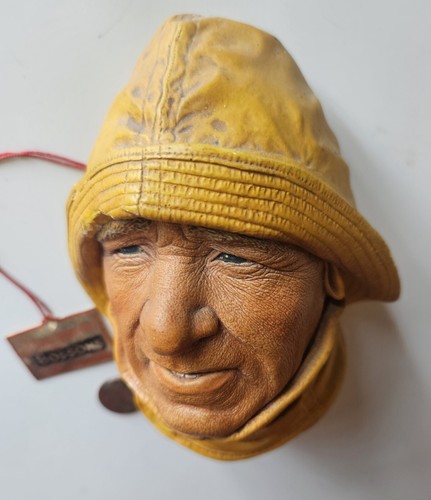 Rare Bossons Head 1965 LIFE BOATMAN Chalkware Hand Painted Vintage - Picture 4 of 7