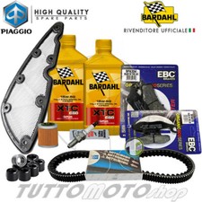 Tagliando PIAGGIO Beverly 350 ST 2012 2013 2014 Olio Bardahl XTC + Kit Completo