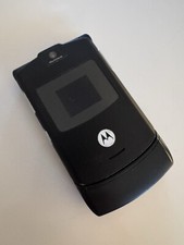 Motorola RAZR V3 Black Working Good Condition. 