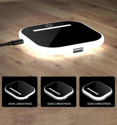 Cargador inalámbrico Qi de 10 W para iPhone 5 5S 6 6+ X XS XR Galaxy S6/7/8 - Imagen 24 de 28