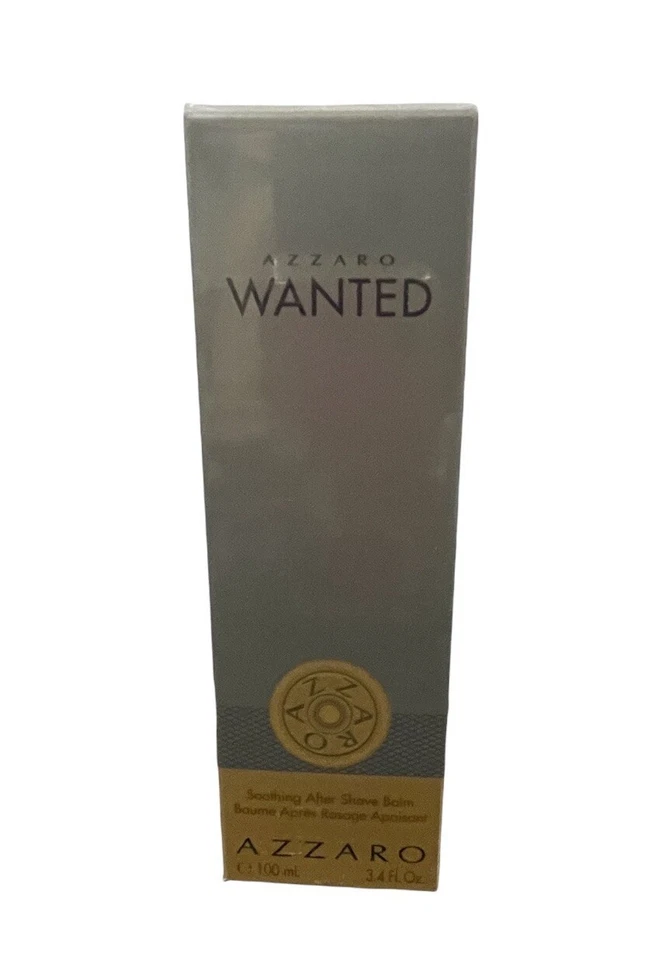 Bálsamo calmante para después del afeitado Azzaro Wanted for Men 3,4 OZ / 100 ML nuevo caja sellada Foto 2 de 4
