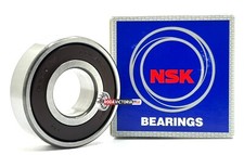 NSK 6203 DDU C3 DEEP GROOVE BALL BEARING, RUBBER SEALED 17x40x12 mm 6203 2RSC3