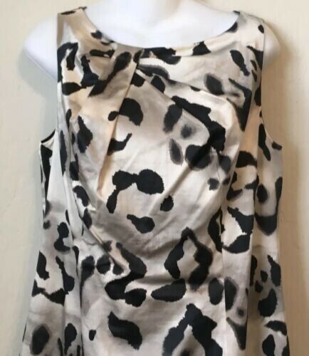 ANN TAYLOR Dress Size 10 Animal Print Leopard She… - image 2